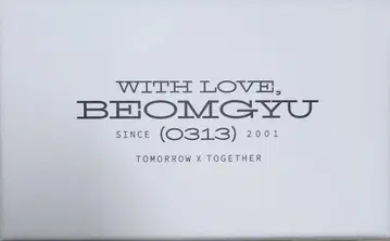 BEOMGYU 생일 팔찌 TOMORROW X TOGETHER