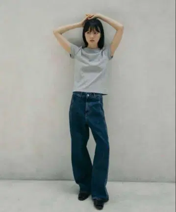 OHOTORO Curve Wide Jeans M/short
