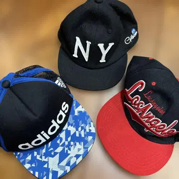 adidas 메쉬 캡, 야구 모자 등 3종 세트