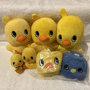 치킨라면 히요코 봉제 인형 마스코트 6점