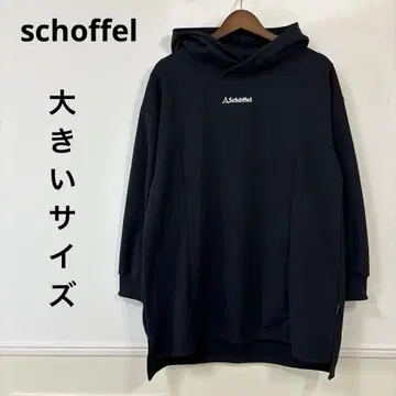 37 새상품급 빅 사이즈 schoffel 원피스 기장 후드티 몽벨