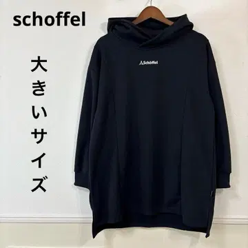 37 새상품급 빅 사이즈 schoffel 원피스 기장 후드티 몽벨