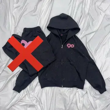 다크 그레이 후드 부착 후드티