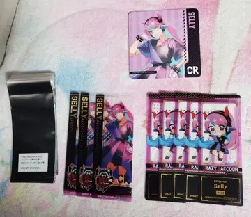 CrazyRaccoon GIGO Selly 코스터 금박 클리어 책갈피