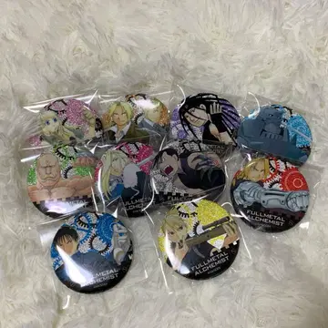 강철의 연금술사 캔뱃지 콜라보 카페 아니파라