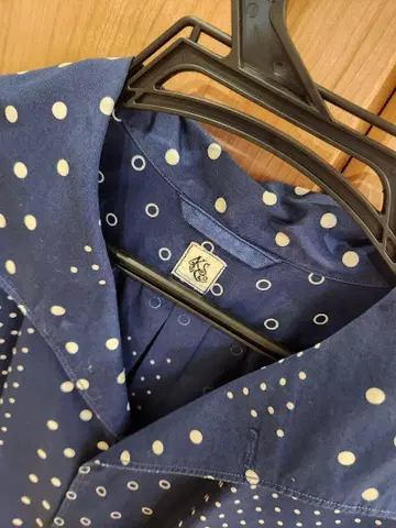 캡틴선샤인 도트 반팔 셔츠