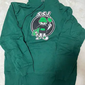 시손 준 SSJ 후드티 그린 에다마메 L 사이즈