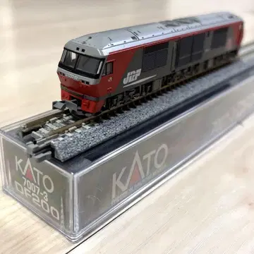 KATO DF200 기관차 7007-3 라이트 점등 동력 작동 확인 완료