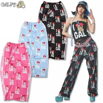 Candy Galfy I LOVE GAL 저리 팬츠 핑크