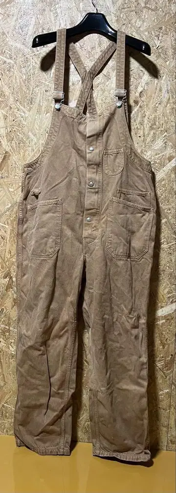 EVISU 오버롤 감물 염색 초레어