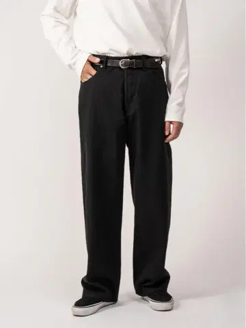 ovy Japan Black Baggy Denim Pants 블랙