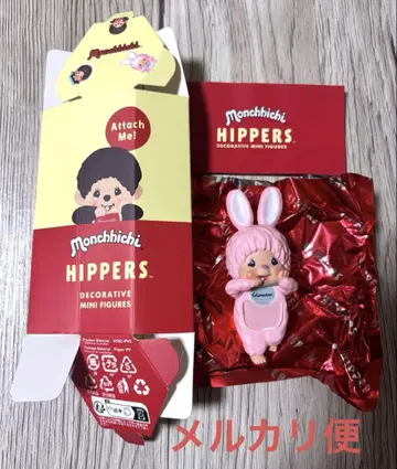 HIPPERS Monchhichi 히퍼스 몽치치 침탄 핑크