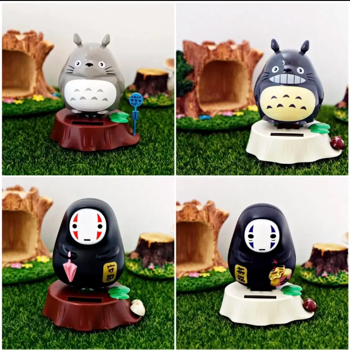 Totoro Kaonashi Sola Cell Wiggling Doll Nohohon Home Decor Interior #레트로,# 뉴트로,#골동품,#수집품,#추억 on Bunjang Global Site.