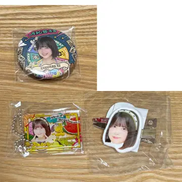카와무라 유이 다이마루 앞머리 클립 아크릴 키링