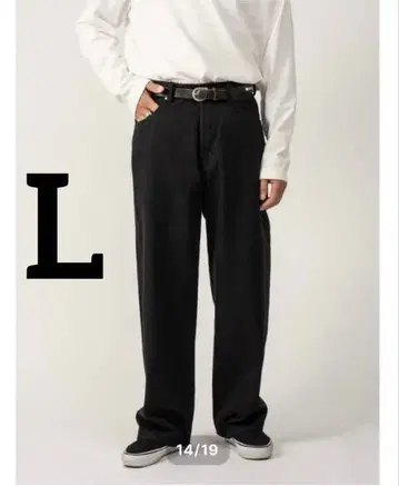 OVY Japan Black Baggy Denim Pants black