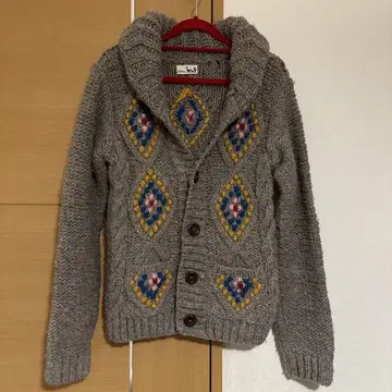 티티카카 울 100% 가디건