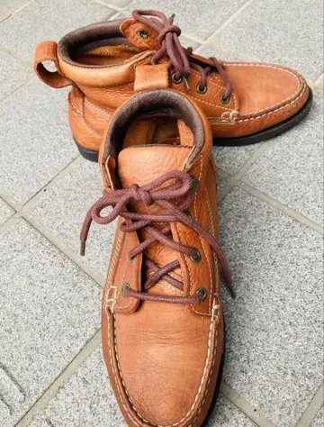 에디 바우어 (Eddie Bauer) 가죽 숏부츠 빈티지 제품
