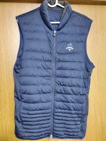 Callaway 네이비 퀼팅 베스트 골프