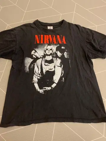 Nirvana 빈티지 티셔츠