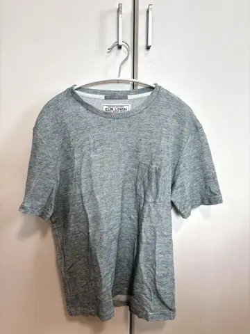 SHIPS 쉽스 EUR.LINEN 유로린넨 포켓 부착 티셔츠
