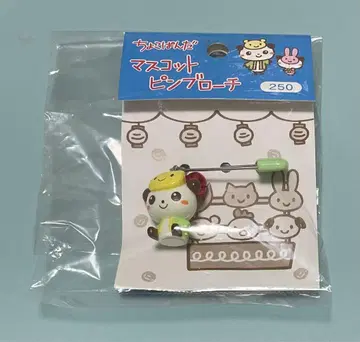 초코판다 마스코트 핀 브로치 산리오