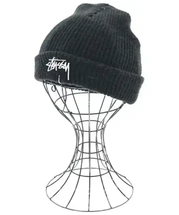 STUSSY 니트 캡 비니 남성용