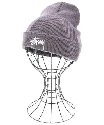 STUSSY 니트 캡 비니 남성용