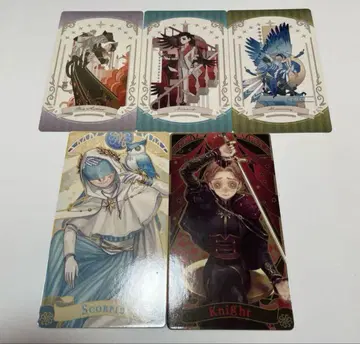 제5인격 타로 카드 아르카나 카드 5장 세트