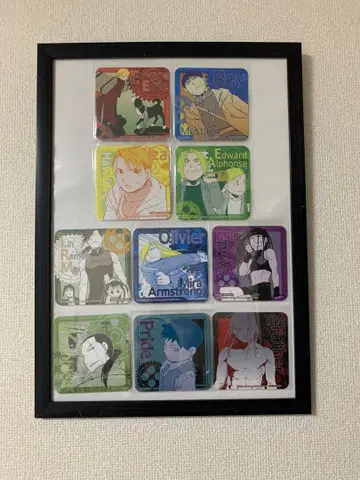 강철의 연금술사 코스터 콜라보 카페 컴플리트