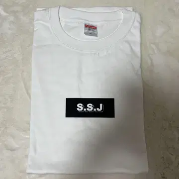 시손 준 SSJ 티셔츠 화이트 XL
