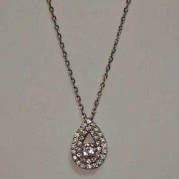 뱅돔 아오야마 Pt 다이아몬드 목걸이