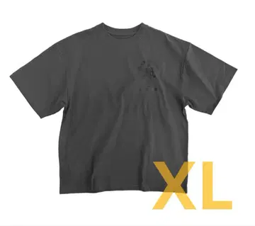 GOLD'S GYM 히스토리 백 프린트 T셔츠 차콜 XL