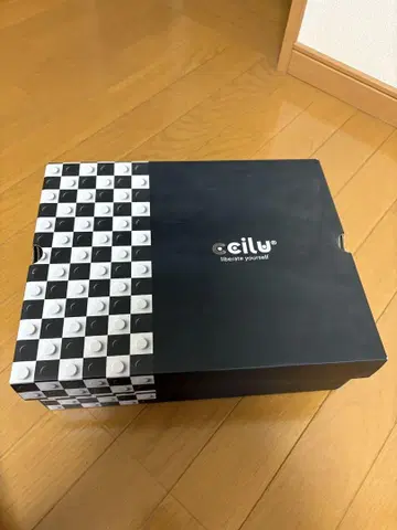 ccilu 칠 레인 슈즈 블록 블랙 26.5cm 레고 LEGO