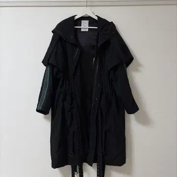 SHAREEF 블랙 2017AW 모즈 코트 그린 사이즈 1
