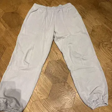 LOS ANGELES APPAREL 그레이 스웨트 팬츠 L ships