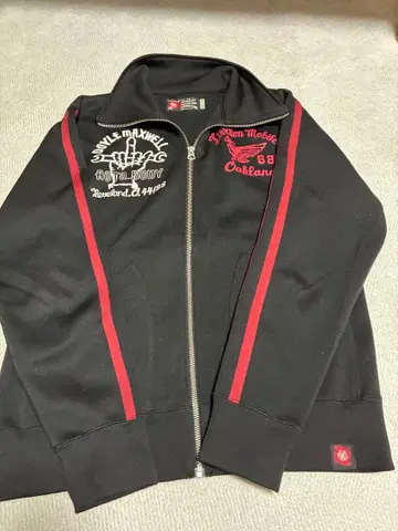 MWS 집업 자켓 블랙 아메카지