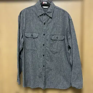 COOTIE CHAMBRAY L/S WORK SHIRT S