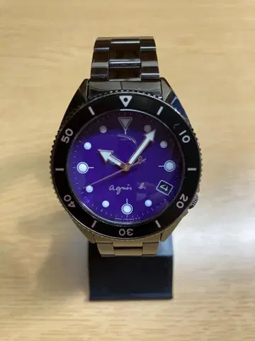 agnis b 에네스베 다이버 워치 손목시계 시티즌 세이코