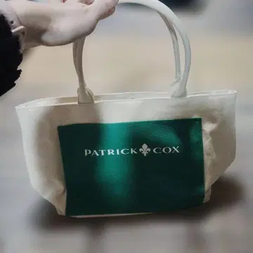 PATRICK COX 토트백 아이보리/그린