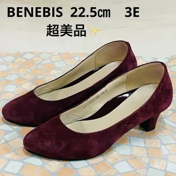 컨디션 최상 BENEBIS 베네비스 아몬드 토 펌프스 22.5cm 3E