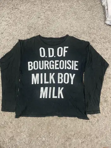 O.D. OF BOURGEOISIE MILK BOY MILK T셔츠
