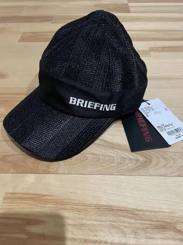 브리핑 BRIEFING MEN'S STRAW CAP 블랙
