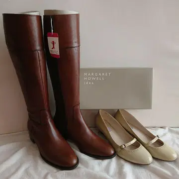 MARGARET HOWELL 마가렛호웰 롱 부츠 & 펌프스 세트