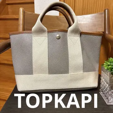 TOPKAPI Breath 스코치 그레인 네오 레더 미니 토트백