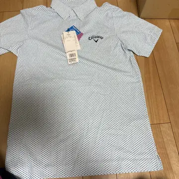 Callaway 퀵 드라이 골프 셔츠 M 스카이블루