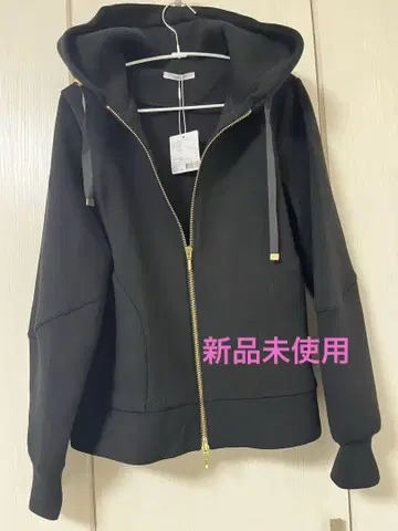 블랙 풀 집업 후드티
