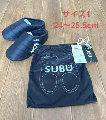 [ 시착만 한 상품 ] SUBU 블랙 사이즈 1 24cm~25.5cm