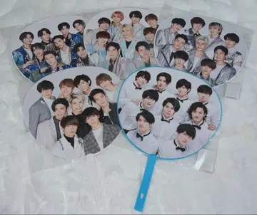 Snow Man 부채 집합 5개