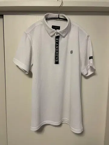 세인트 앤드류스 피케 셔츠 LL 화이트