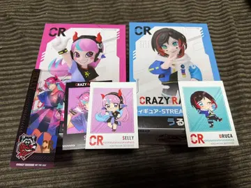 GIGO 한정판 CrazyRaccoon 피규어 2점